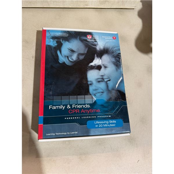 Family and friends CPR anytime personal learning program