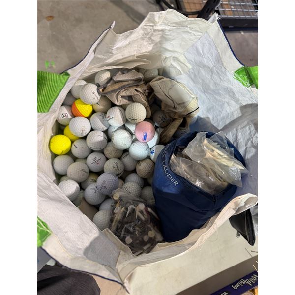 Golf balls ant t's