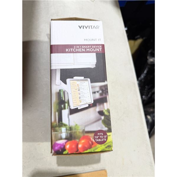Two and one smart device kitchen mount
