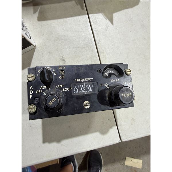 Airplane part ADF control