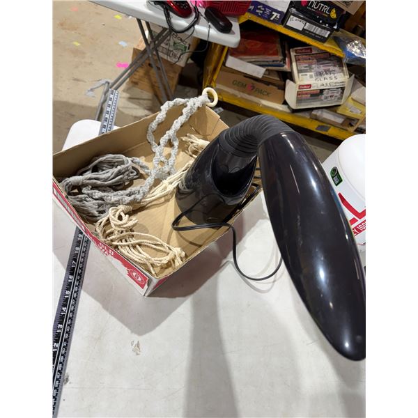 Plant hangers and lamp storage box