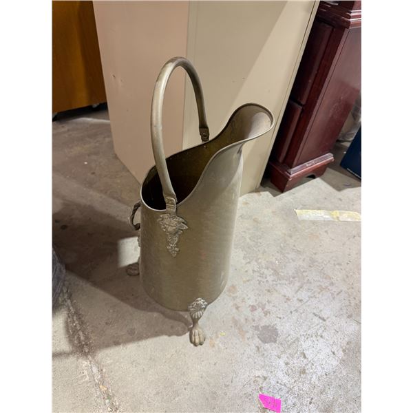 Brass scuttle
