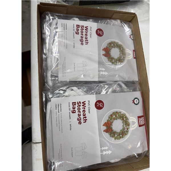 Wreath storage bags