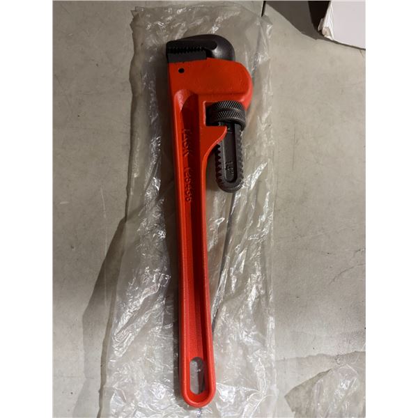 New TASK pipe wrench 14 inch