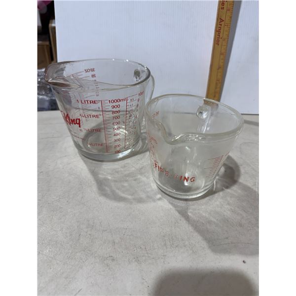 Fire king measuring cups