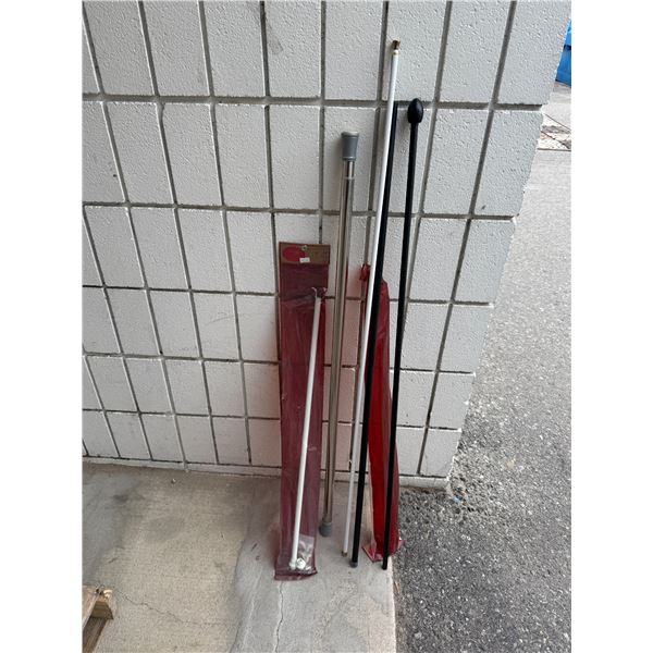 Curtain, rods, intention, rods