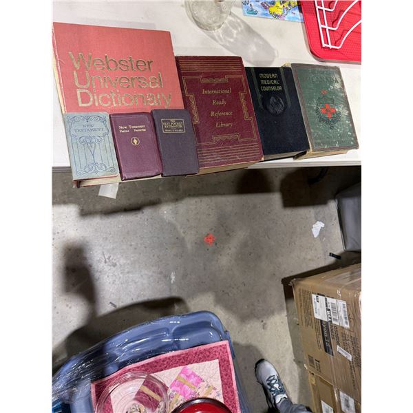 Reference books and New Testament books