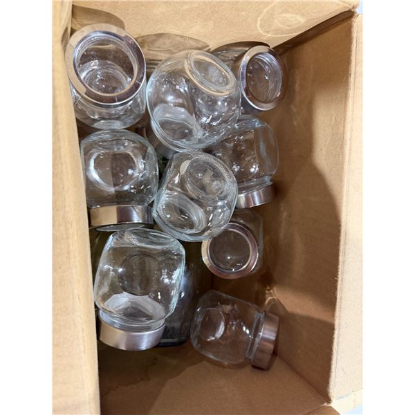 Glass jars