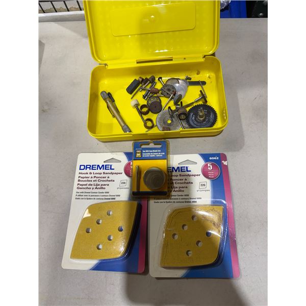Dremel sandpaper and other Dremel tool