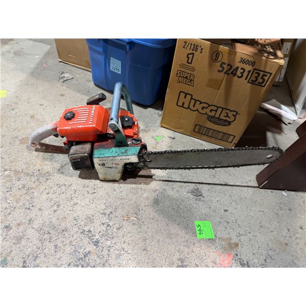 Homelite chainsaw
