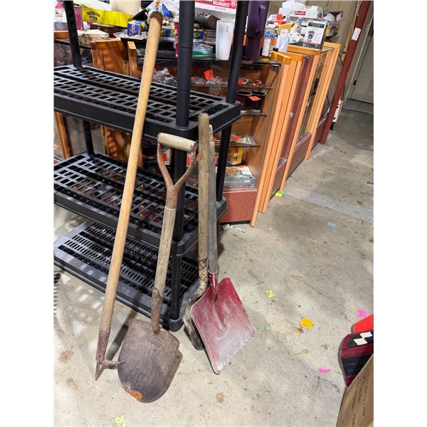 Shovels and log tool