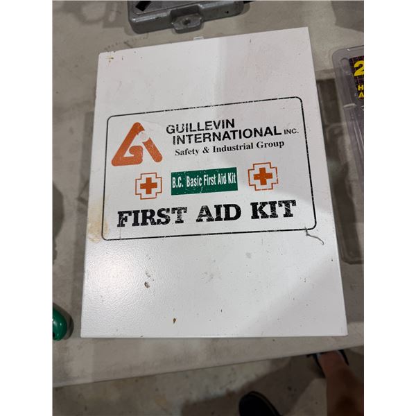 First aid kit and content