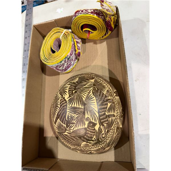 Decor carved coconut?