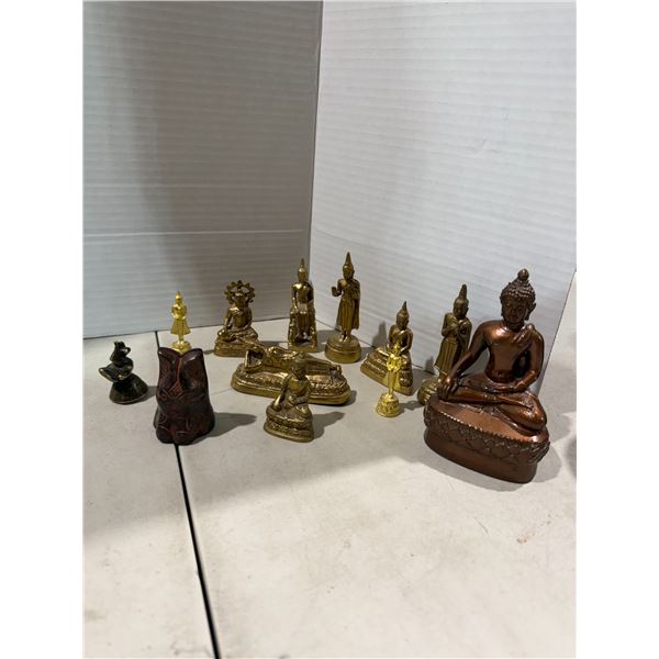 Buddha figurines and other