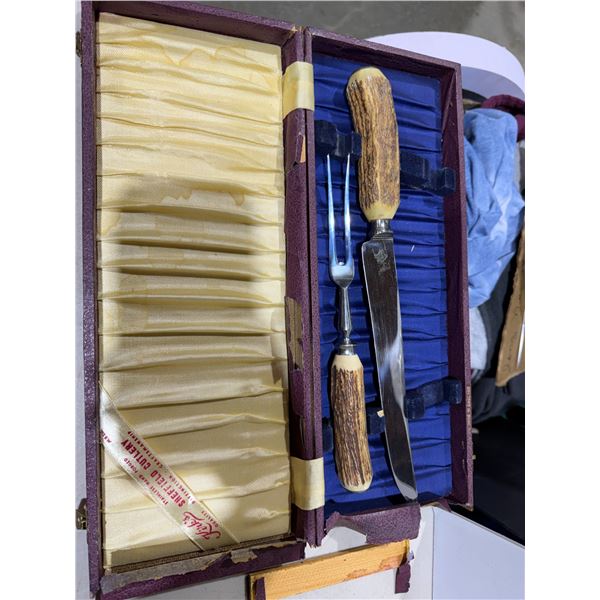 Carving knife and for