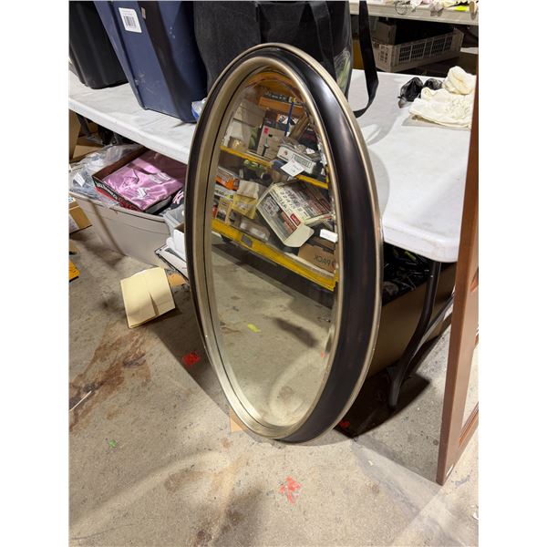 Oval mirror 40" x 23"