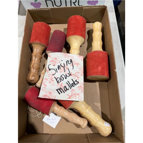Singing bowl mallets