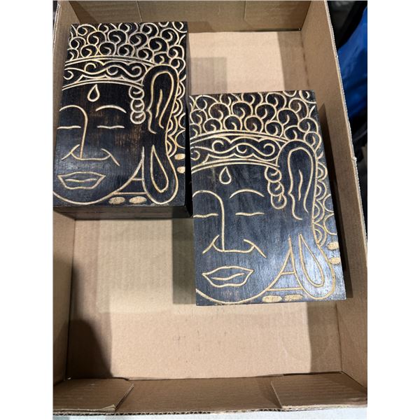 Carved boxes
