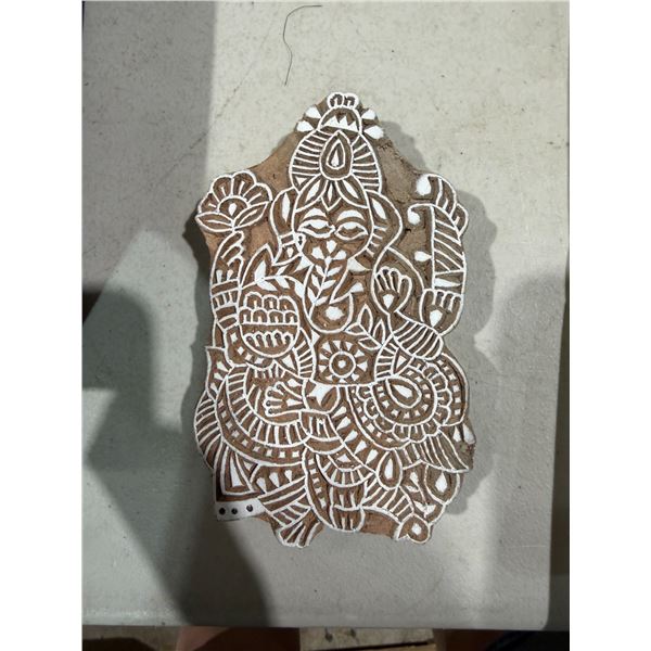 Pen curved printing block