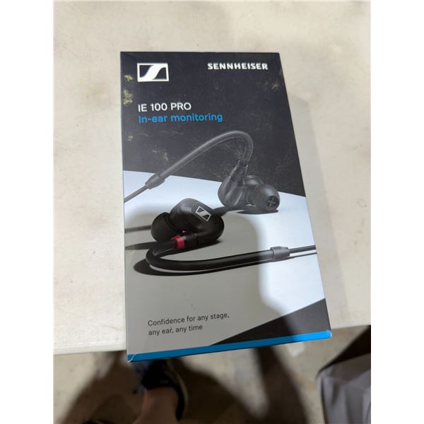 In ear monitoring, i.e. 100 Pro