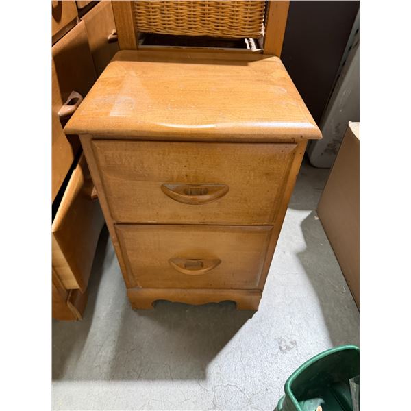 Nightstand 15 1/4" x 13 1/2" x 22 1/2" tall