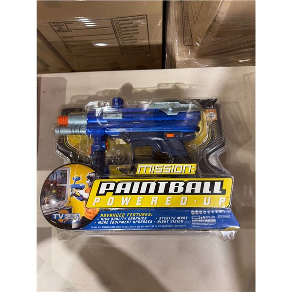 Mission paintball powered up TV plug-in game