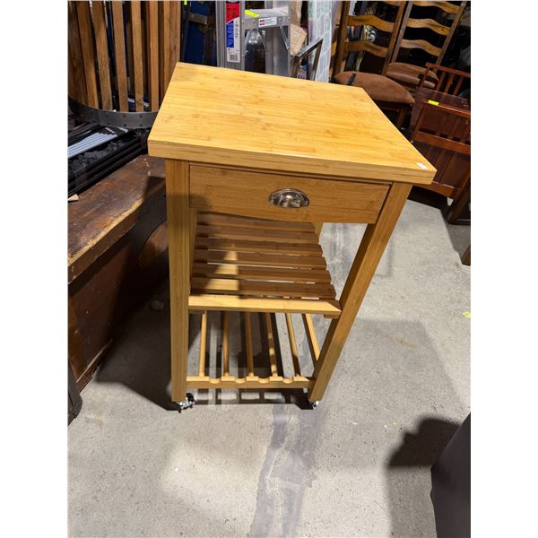 Rolling stand 19 1/2" x 19 1/2" x 33 1/2"
