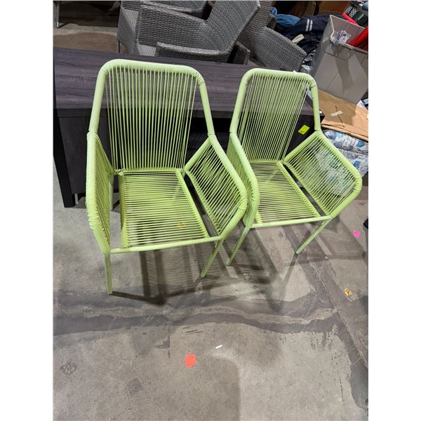 Patio chairs