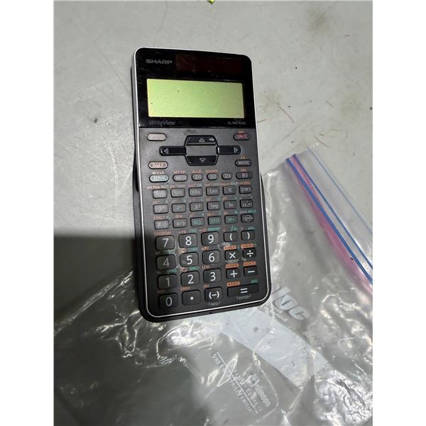 Sharp calculator