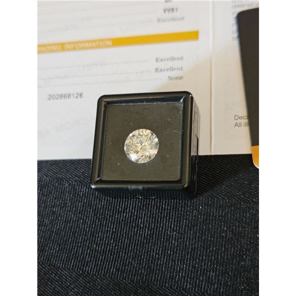 4.0ct moissanite stone