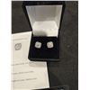 Image 1 : 1.00 ct moissanite square halos seet