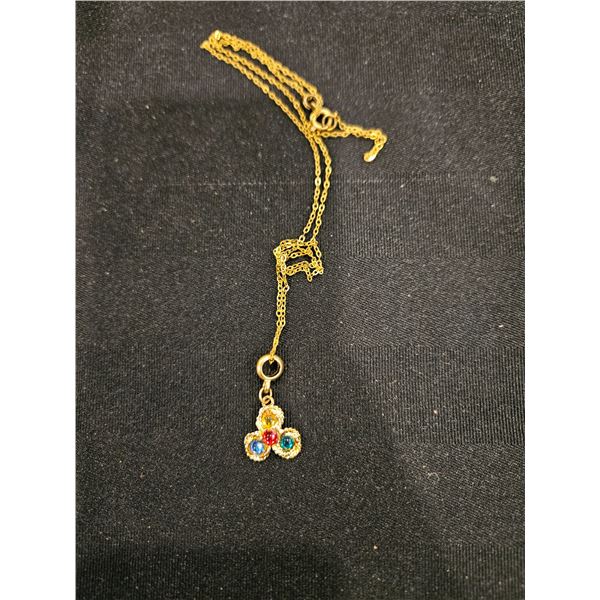pendant and necklace