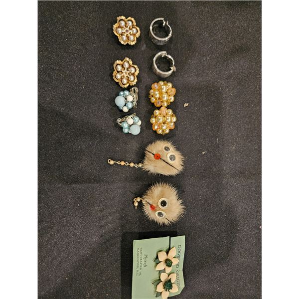 Clip on earrings