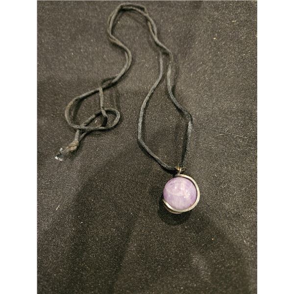 Amythest pendant