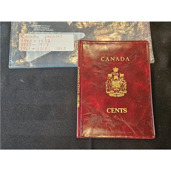 Canada Pennies set