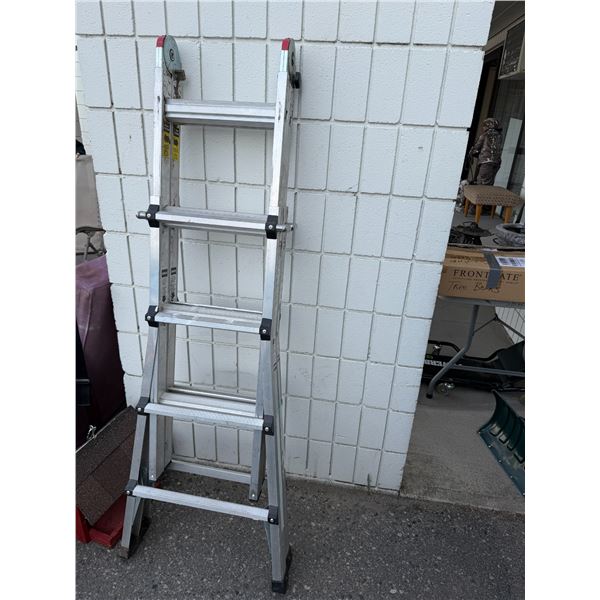 Extension ladder 17 foot step ladder 7 feet 5 3/8