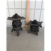 Image 1 : Cast iron candle lanterns
