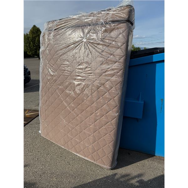 RV queen mattress with separate bolster to extend length of mattress, Lake New