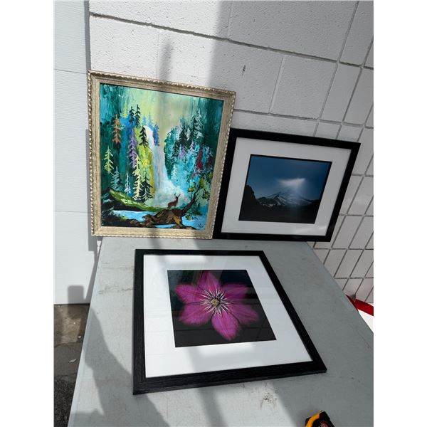 Three artwork