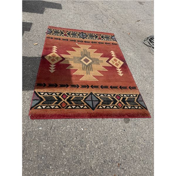 Area carpet 91 inches 62 1/2 inches