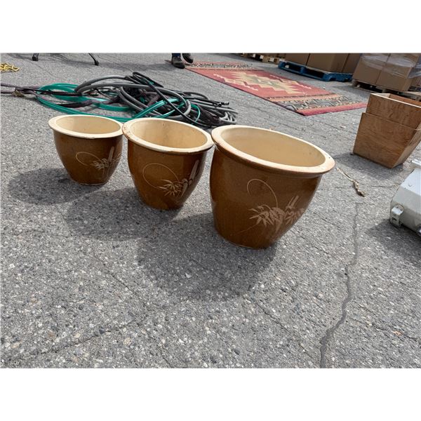 3 planters