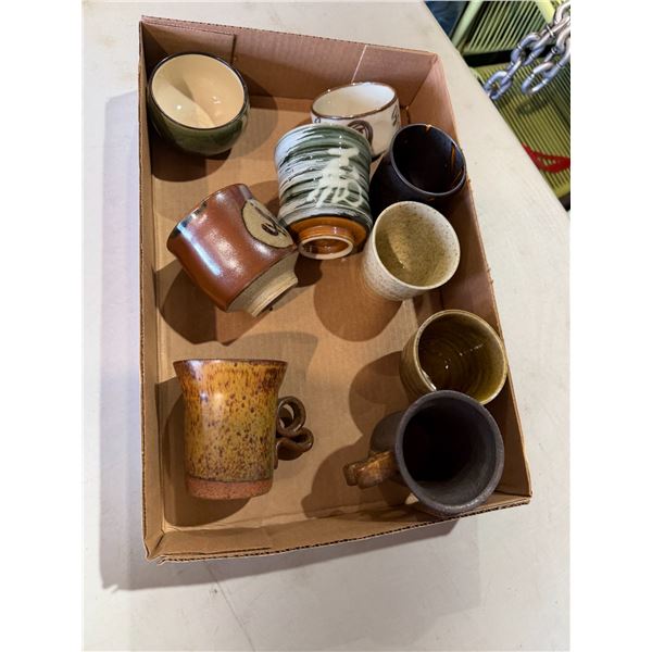 Pottery cups