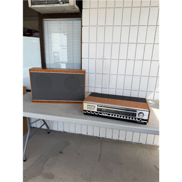 Grundig RTV 600 FM stereo with speaker