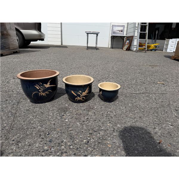 3 planters
