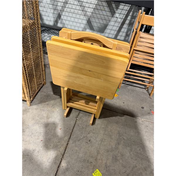 TV tables with stand