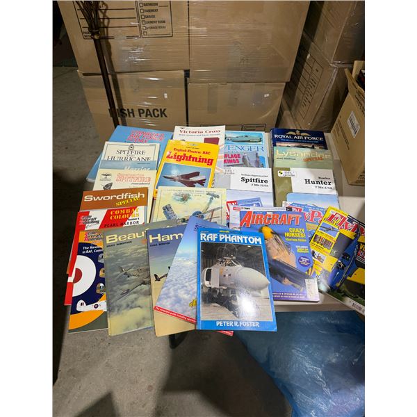 Airplane in the aviation books