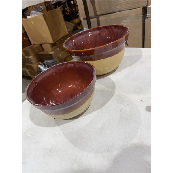 Pottery bowls