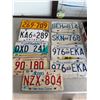 Image 1 : Canadian license plate plates