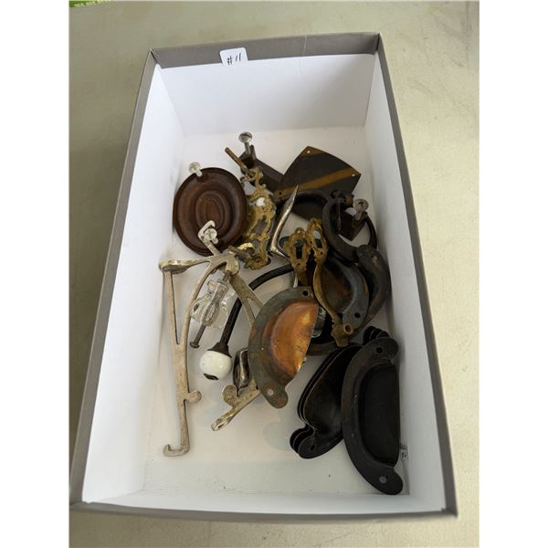 Antique cabinet drawer handles