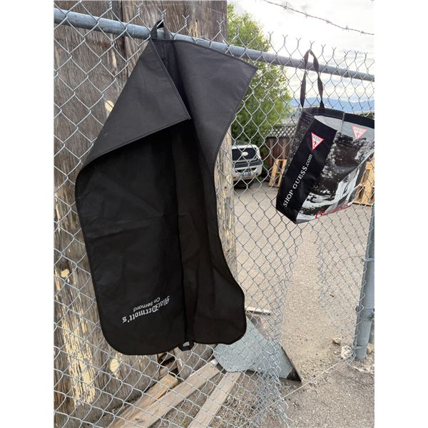 Reusable bags and suit bag